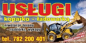 Roboty Ziemne Koparko Ładowarka Cat, Jcb, Case -ŚLĄSK ,Tarnowskie Góry