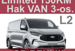 Ford Transit Transit Custom 150KM L2 Limited Kamera Hak Super Niska Cena Od ręki