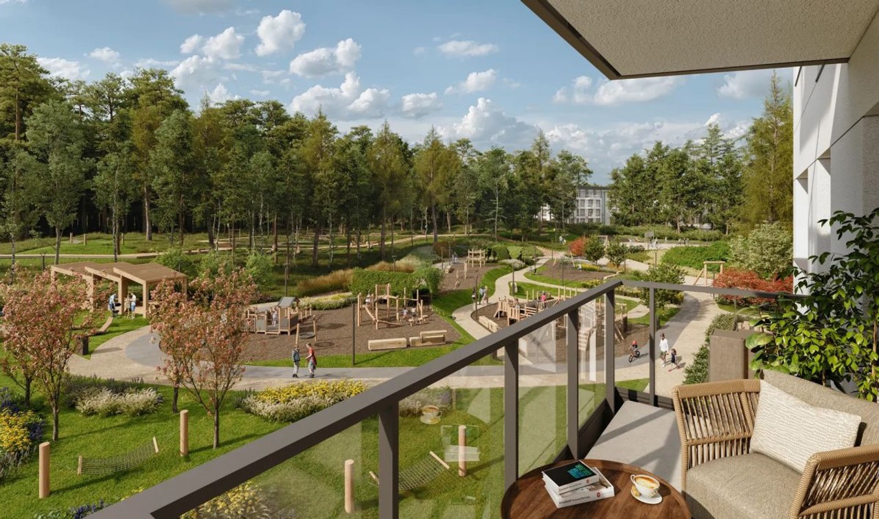 107 m² komfortu w otoczeniu natury