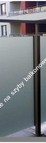 Oklejamy balkony Warszawa - folie matowe na szyby balkonowe -Folkos folie Wawa-4