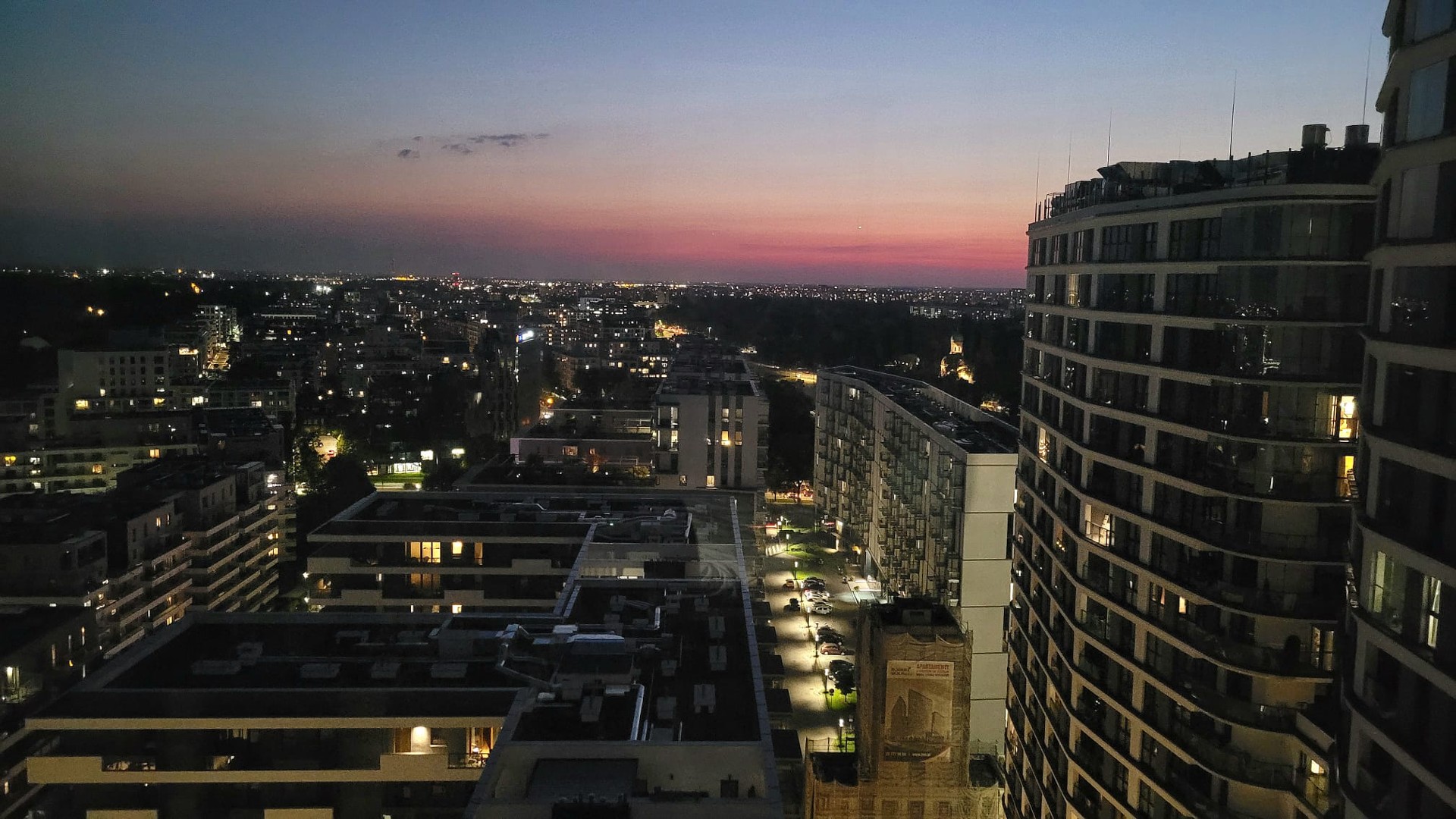 Bezpośrednio | PREMIUM wykończenie|2 pokoje |19. Piętro |Panorama Warszawy