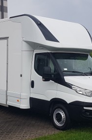 KONTENER NISKOPODŁOGOWY 4,31x2,24x2,42 SKLEP BAR FOODTRUCK KLIMA-2