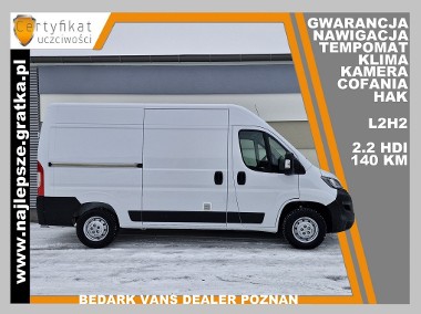 Citroen Jumper Gwarancja, L2H2, nawigacja, hak, tempomat, klima-1