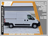 Citroen Jumper Gwarancja, L2H2, nawigacja, hak, tempomat, klima