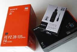 Sony A7S + CINE Sony FE PZ 28-135mm f/4 G OSS + Akcesoria