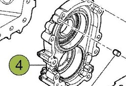 CLAAS Arion 610 660 Obudowa Pokrywa Wspornik Skrzyni Biegów 0005888323 00 0588 832 3