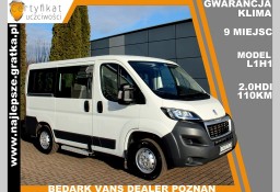 Peugeot Boxer II Gwarancja, 2015 XI, 9 Miejsc, klima