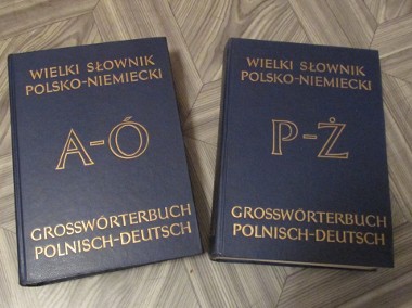 Wielki słownik polsko niemiecki i niemiecko polski-2