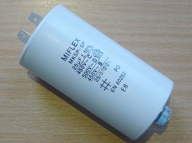 Kondensator rozruchowy 25µF MKSP-5P-1
