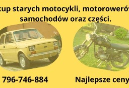 Skup starych motocykli, motorowerów i samochodów