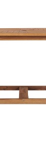 vidaXL Stół ogrodowy, 120x120x75 cm, lite drewno tekowe49005-3