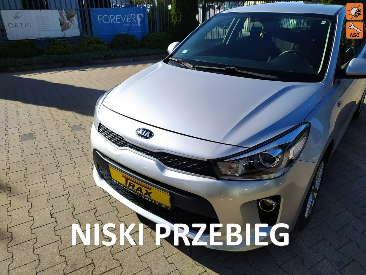 Kia Rio III 1.0 100 KM, 5 DRZWI, Niski przebieg, Serwisowany ASO