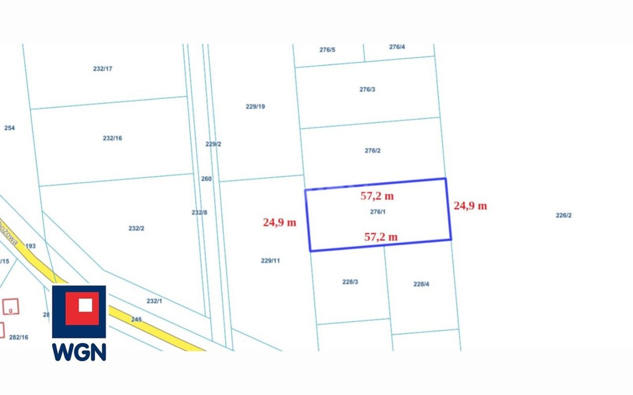 Działka na sprzedaż, 1432 m², Postomino Łącko - Widok 4