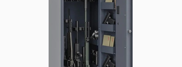 Szafa na broń Certyfikat S1 IMP 500083 z zamkiem kluczowym-1