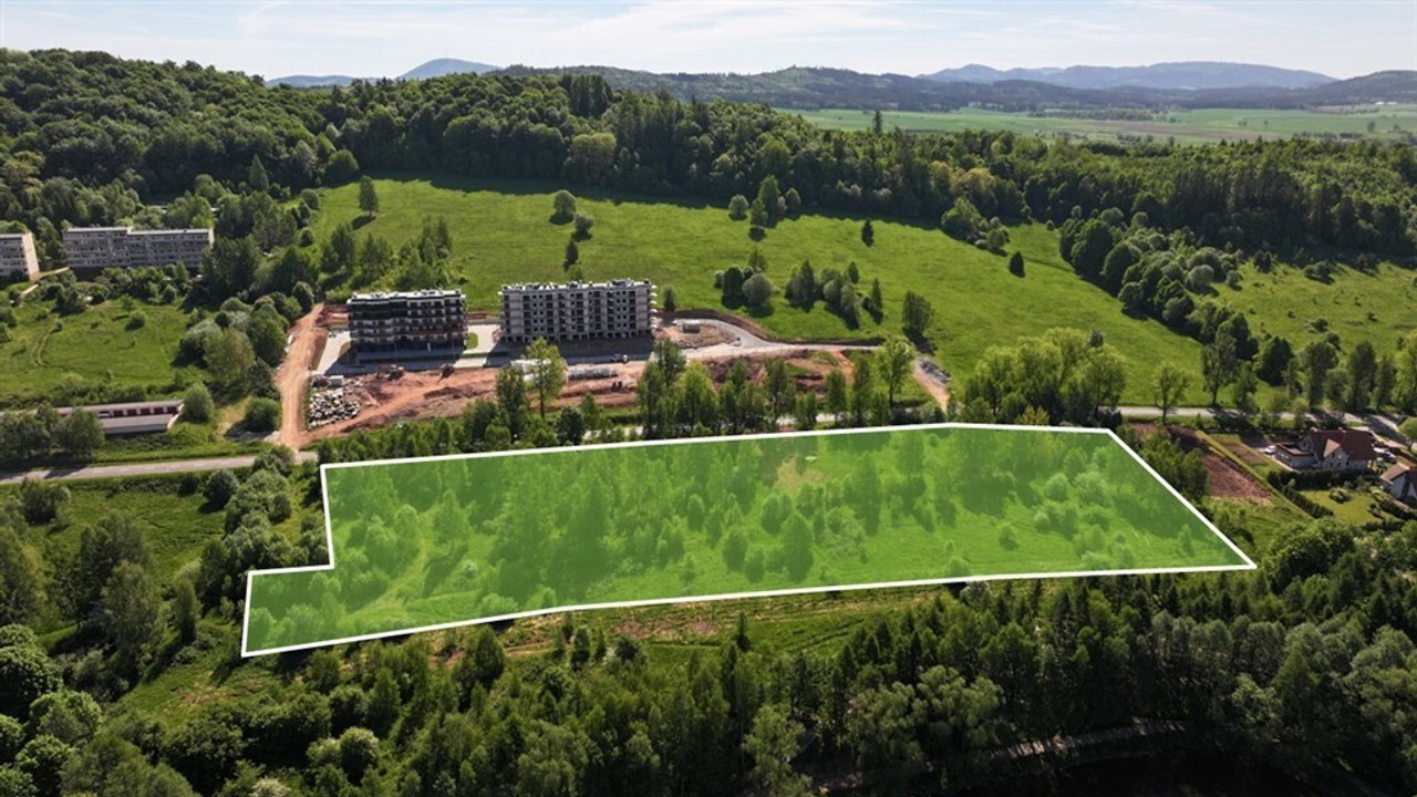 Przetarg - ul. Leśna i Krzeszowska - Widok 2