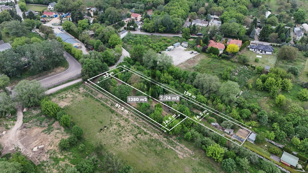 DZIAŁKA INWESTYCYJNA | MOKOTÓW - AUGUSTÓWKA - Widok 2