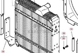 Massey Ferguson 8480 Chłodnica Wodna CZĘŚCI V837070076