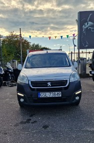 Peugeot Partner 1.6 HDI 100 KM, Kamera Cofania, Bluetooth, Klimatyzacja, Faktura VAT-2