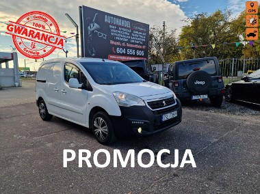 Peugeot Partner 1.6 HDI 100 KM, Kamera Cofania, Bluetooth, Klimatyzacja, Faktura VAT-1