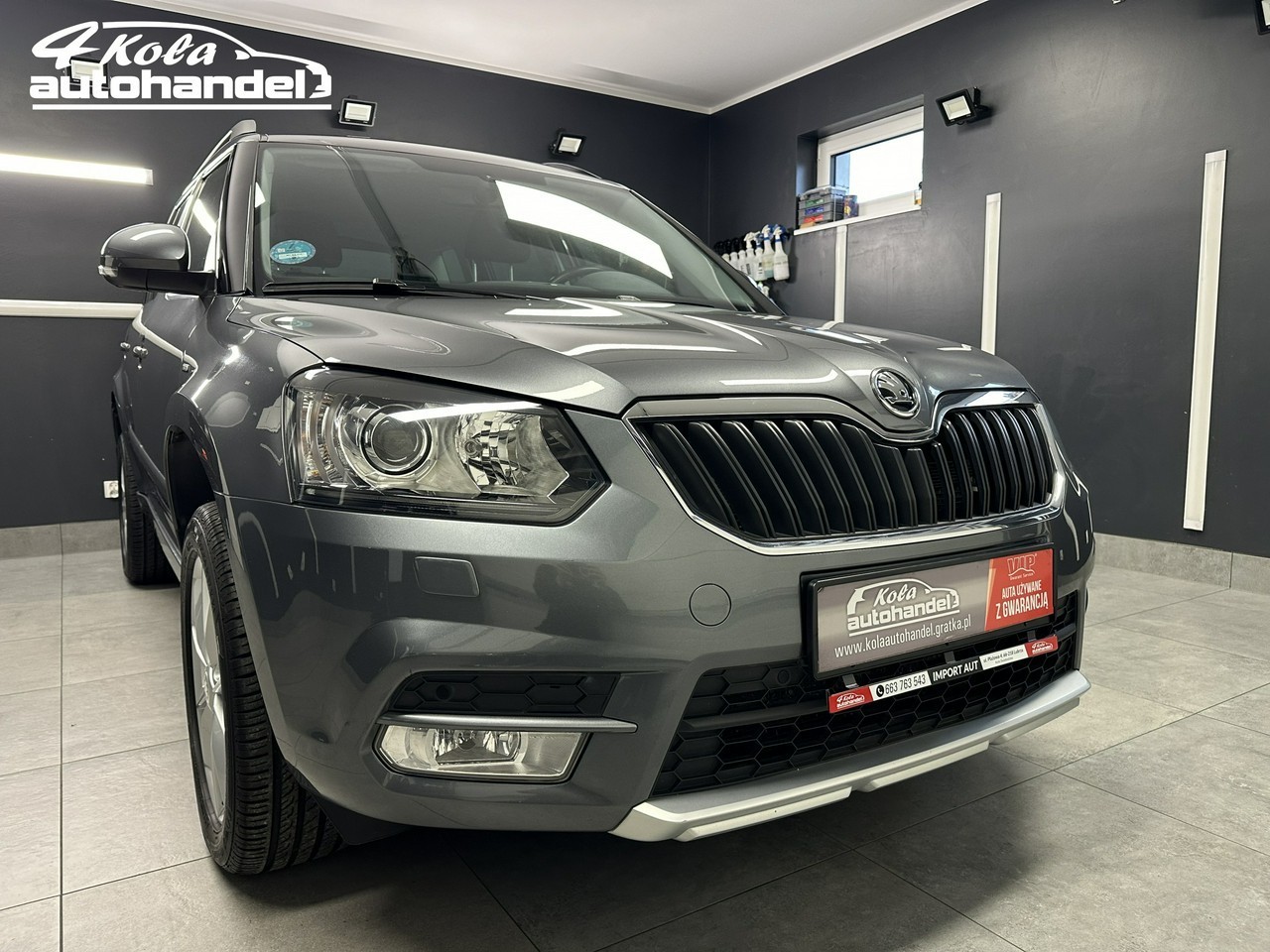 Skoda Yeti I Skoda Yeti 2.0 TDI 150KM 4x4 Xenon LED Zadbany Po Opłatach Gwarancja