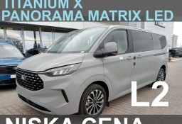 Ford T Tourneo Custom PHEV 232KM Plug-in Kamera 360 Panorama El. drzwi. Hak