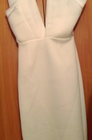(36/S) ASOS/ Wytworna, biała sukienka ołówkowa/ sukienka na ślub/ NOWA z metką-2