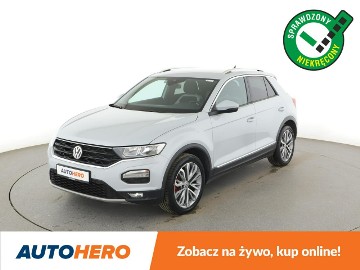 Volkswagen T-Roc 4x4 automat navi klima auto grzane fotele czujniki parkowania hak