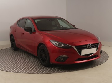 Mazda 3 III Salon Polska, Serwis ASO, Klimatronic, Tempomat, Parktronic,-1