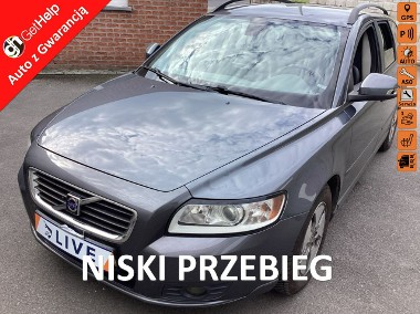 Volvo V50 II Wersja po liftingu, klimatyzacja, skóry, tempomat, hak, import-1