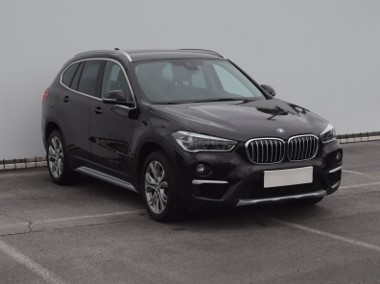 BMW X1 F48 , Salon Polska, Automat, Skóra, Navi, Klimatronic, Tempomat,-1