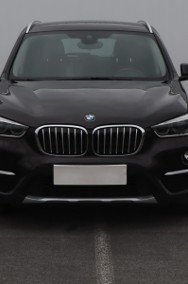 BMW X1 F48 , Salon Polska, Automat, Skóra, Navi, Klimatronic, Tempomat,-2