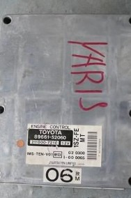 TOYOTA YARIS I 99-05 KOMPUTER 1SZ-FE MT 89661-52060 1.0 WSZYSTKIE CZĘŚCI Toyota Yaris-2