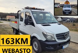 Mercedes-Benz Sprinter 163KM webasto Skrzynia ALU burty+podłoga Pełen Serwis