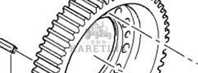 CLAAS Jaguar 970 Koło Czołowe Skrzyni Biegów Przekładni 0007685191 00 0768 519 1-1