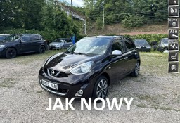 Nissan Micra IV N-TEC 1.2i-80KM-Serwisowany-Bezwypadkowy-Navigacja-Klimatronik-PDC-A