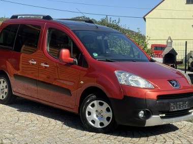 Peugeot Partner II 1.6 BENZYNA 120KM **TEPEE** 5 osobowy, WYPOSAŻONY! Panorama, Schowki-1