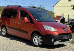 Peugeot Partner II 1.6 BENZYNA 120KM **TEPEE** 5 osobowy, WYPOSAŻONY! Panorama, Schowki