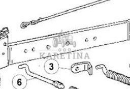 CLAAS RENAULT ATLES 936 RZ V5 Dźwignia Dolna Zaczep Hak 7700055162 6005023302
