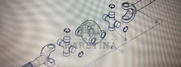 Wałek Podajnika Zboźowego Class Arion Seria 600-1
