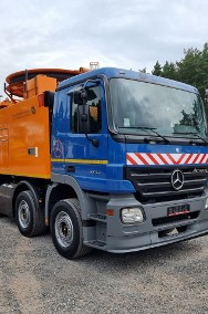 Mercedes-Benz 3244 Wiedemann Super 3000 z recyklingiem WUKO 8x4 WUKO asenizacyjny separator beczka odpady czyszczenie kanalizacja-2