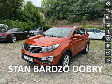Kia Sportage III 2.0-DOHC-163KM-AUTOMAT-Bezwypadkowy-Serwis-Klima-Navi-Ksenon-Led-PDC-1