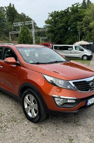 Kia Sportage III 2.0-DOHC-163KM-AUTOMAT-Bezwypadkowy-Serwis-Klima-Navi-Ksenon-Led-PDC-2