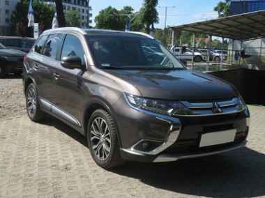 Mitsubishi Outlander III , Salon Polska, Serwis ASO, Automat, VAT 23%, Skóra, Navi,-1