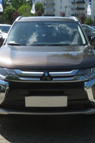 Mitsubishi Outlander III , Salon Polska, Serwis ASO, Automat, VAT 23%, Skóra, Navi,-2