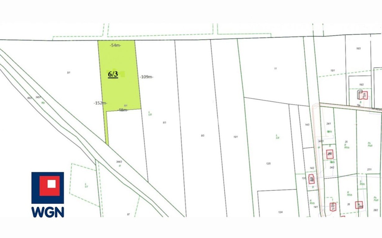 Działka na sprzedaż, 5343 m², Ustka Duninowo - Widok 3