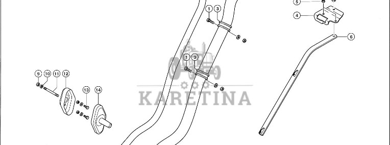 Claas Lexion 580 PŁYTKA METALOWA 0006837301 (Elektryka, szybkozłącze)-1