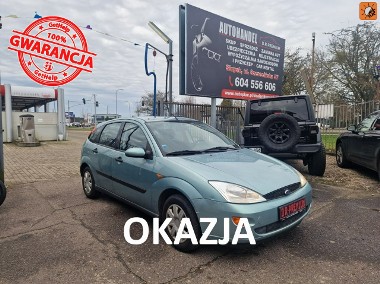 Ford Focus I 1.6 Benzyna 100 KM, Klimatyzacja, Dwa Klucze, Lakier Metalik-1