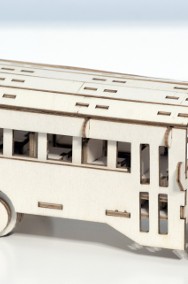 Model Samochód Autobus szkolny puzzle 3D składanka-2