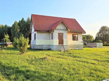 Nowy dom do wykończenia, 10 minut od Lubartowa, pod lasem w Kolonii Niedźwiada-1