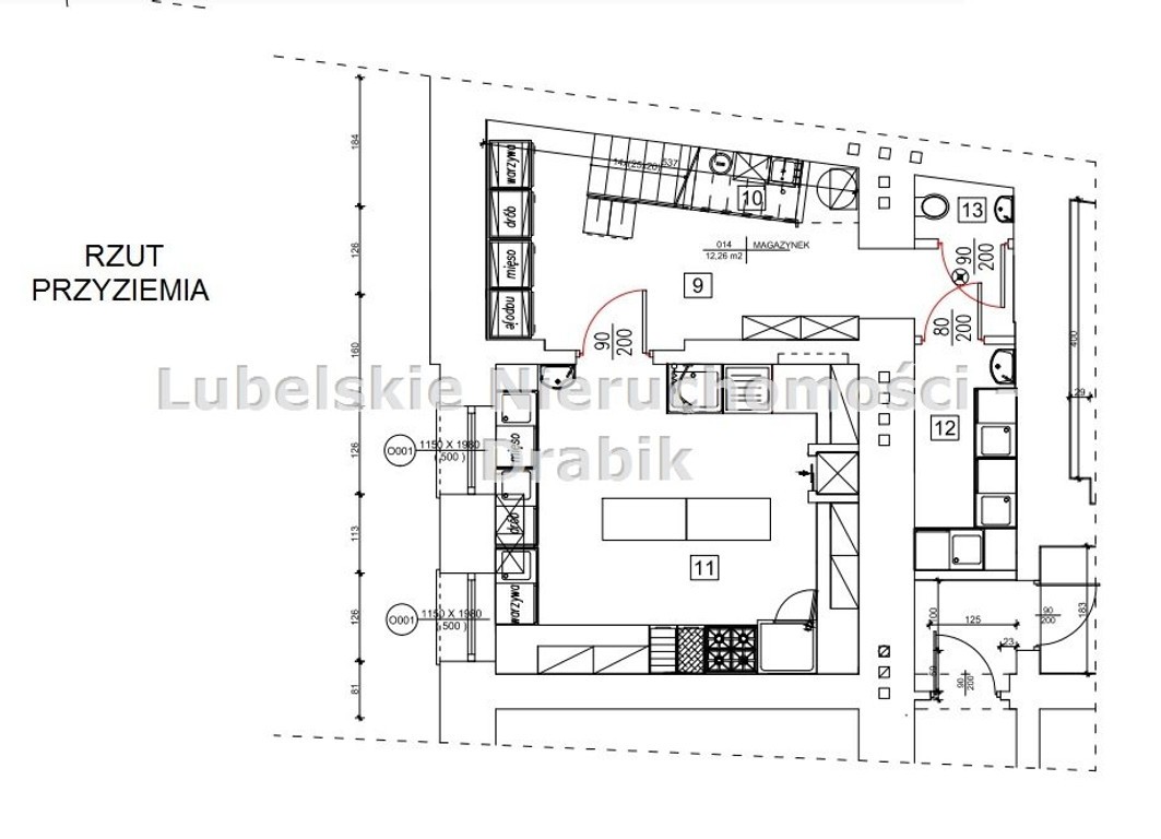 Lokal handel gastro usługi 140 m² Centrum Lublin - Widok 3